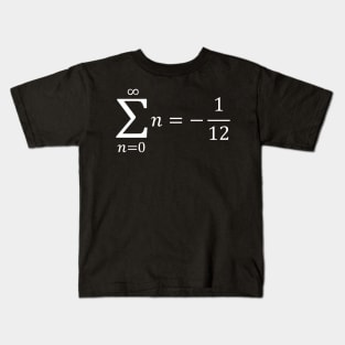 Sum Of All Natural Numbers Kids T-Shirt